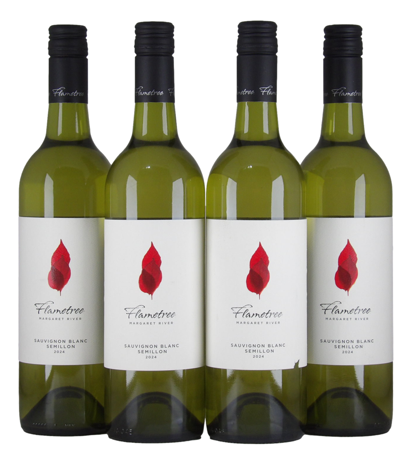 Flametree Sauvignon Blanc Semillon 2024 (4x 750mL)