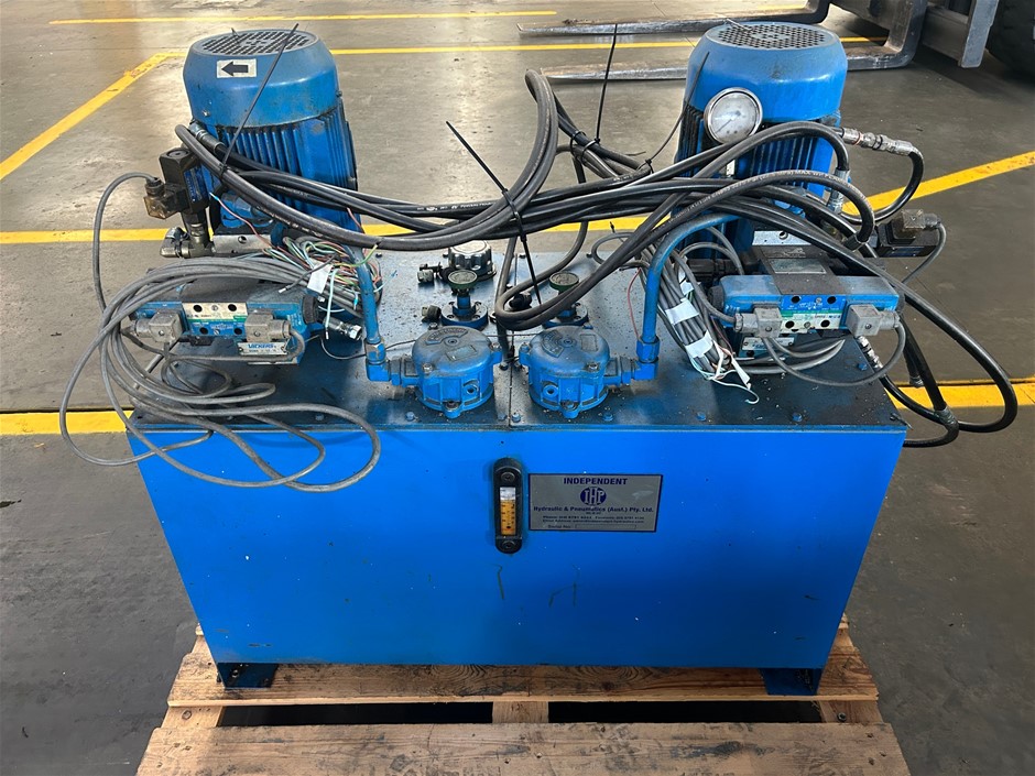 Dual Powered 3kW Hydraulic Power Pack