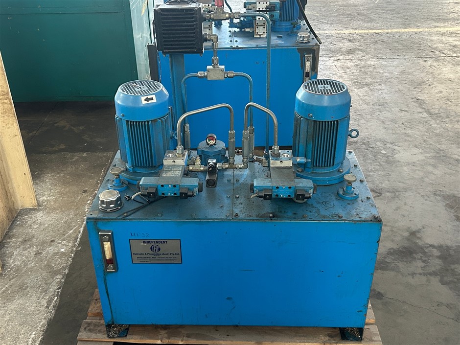 Dual Powered 3kW Hydraulic Power Pack