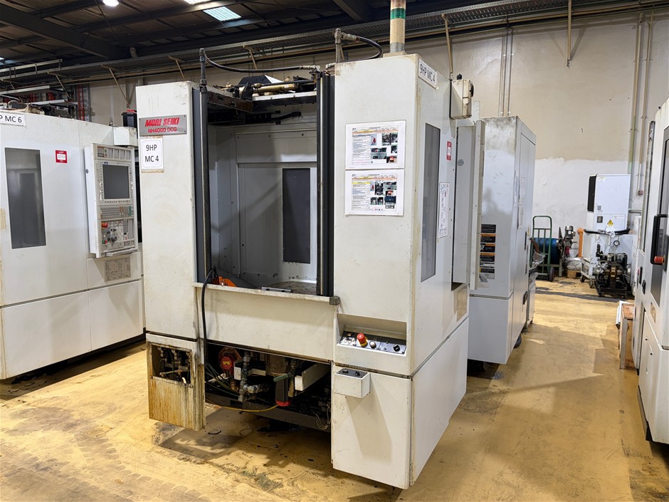 2010 Mori Seiki NH4000DCG Horizontal Machining Centre - (9HP-MC4)