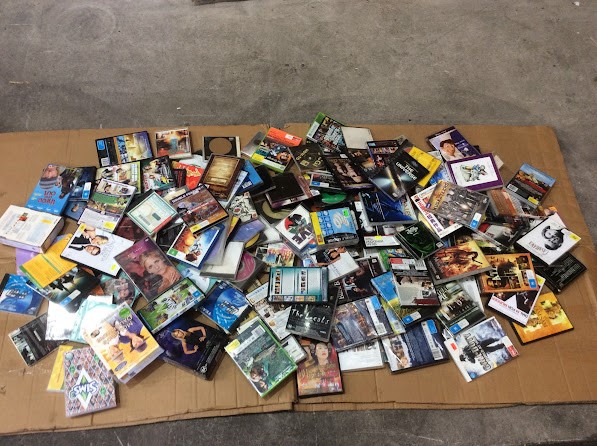 Mixed Assorted DVD / VCD / CD Movies