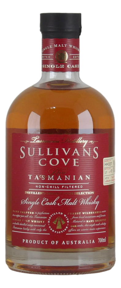 Sullivans Cove Distillers Small Batch Single Cask Malt Whisky (1x 700mL)