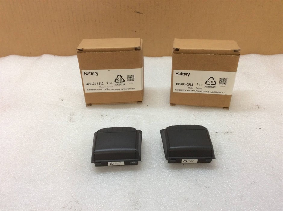 Denso BT-700LL Battery Pack (Lot of 2)