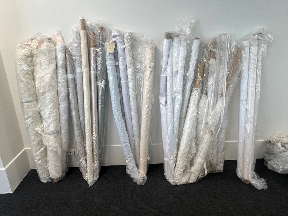 Various Fabrics Rolls  – (Approximately 80 Rolls)