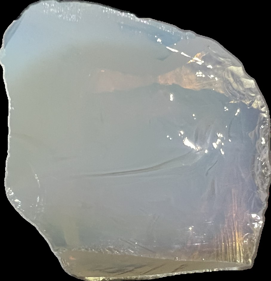 230 carat white opal rough