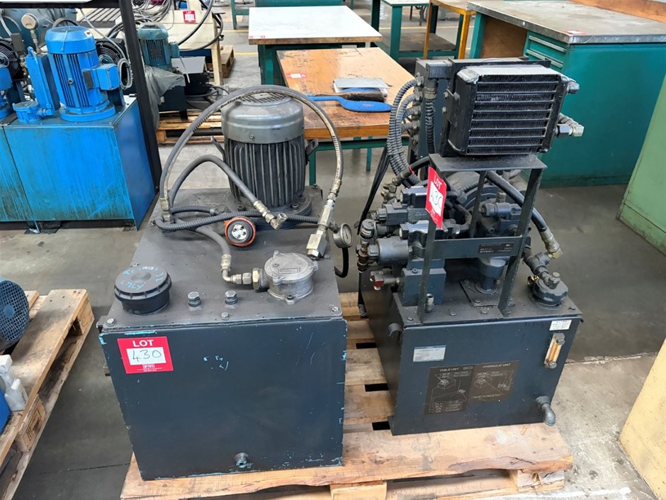 2 x Assorted Hydraulic Power Packs