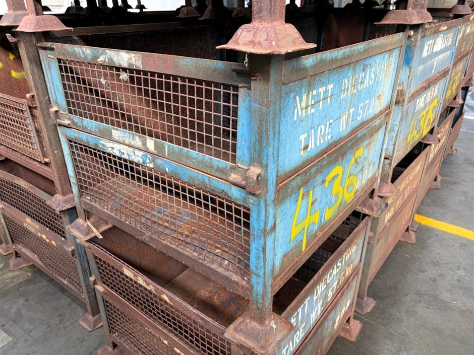 8 x Steel Stillages