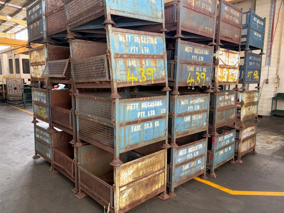 4 x Steel Stillages