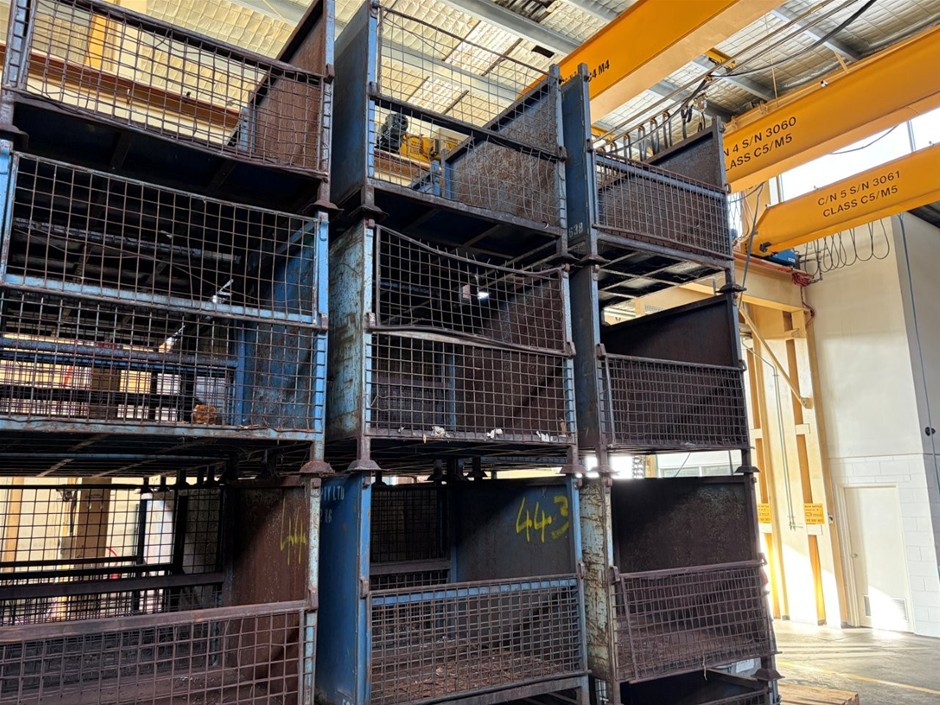 4 x Steel Stillages