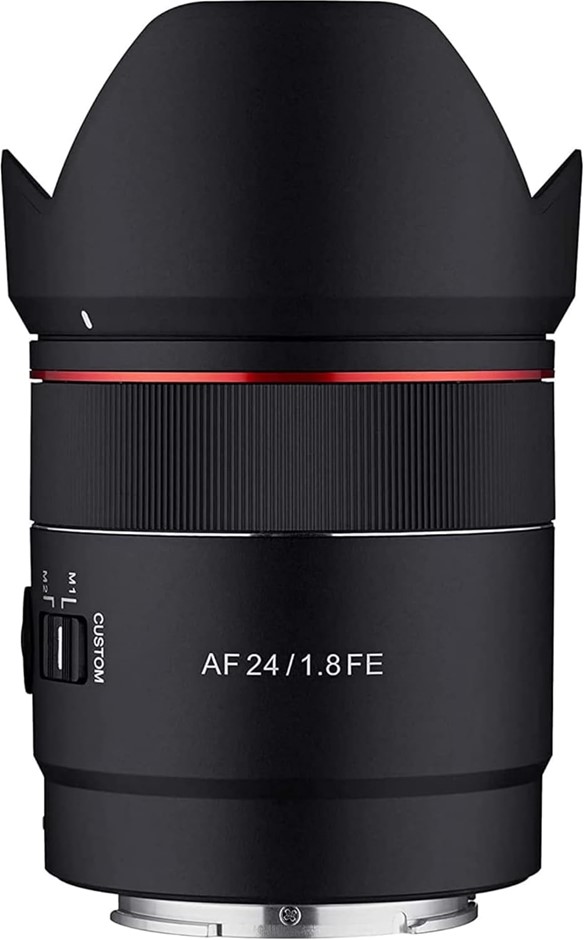 SAMYANG 24mm F1.8 AF Compact Full Frame Wide Angle for Sony E, Black (SYIO2