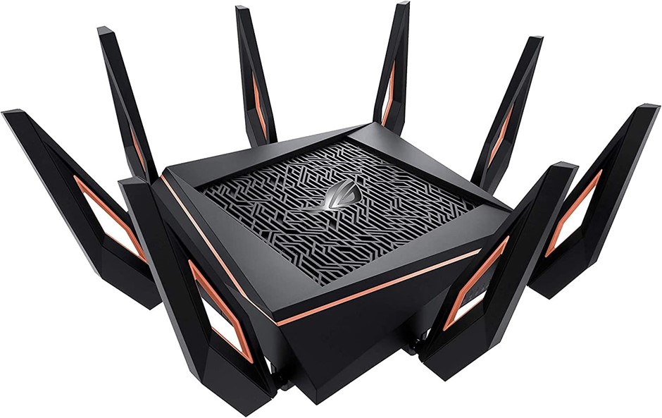 ROG Rapture GT-AX11000, AX11000 Tri-band WiFi 6 (802.11ax) Gaming Router Wo