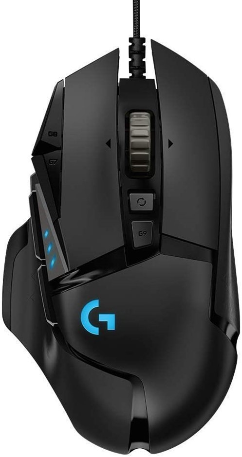 LOGITECH G G502 Hero High Performance Gaming Mouse.