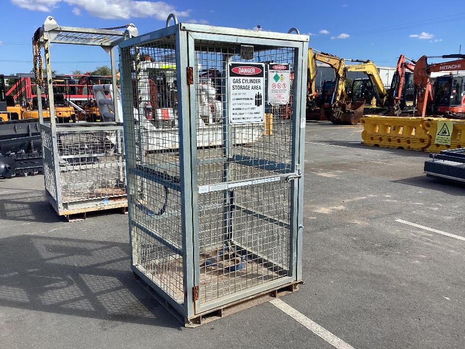 <p>Gas Cylinder Storage Cage</p>