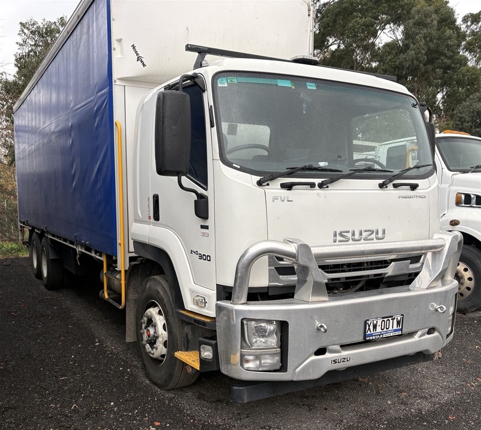 2024 Isuzu FVL 6 x 2 Curtainsider Rigid Truck