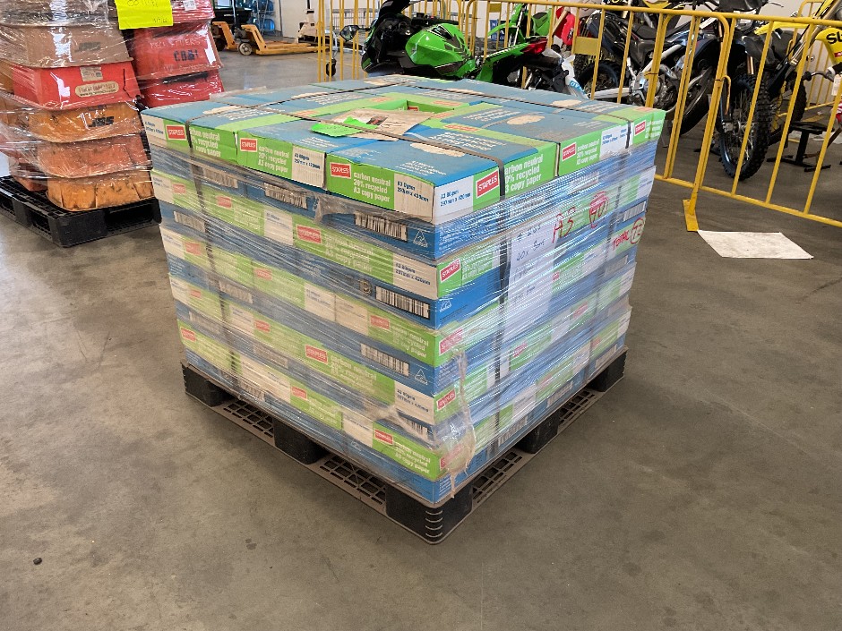 <p>A3 Printer Paper - 40 Boxes on Pallet</p>