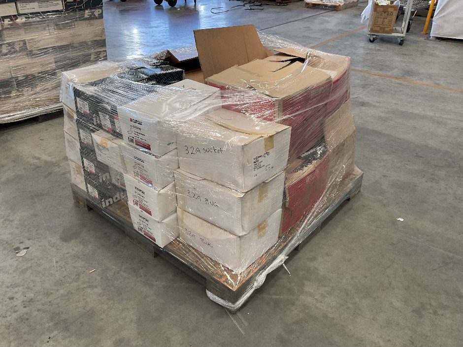 Clipsal Electrical Switches & Other Sundries on pallet