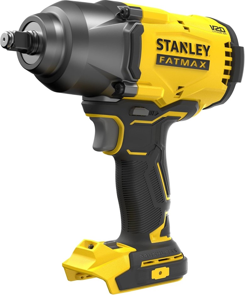 STANLEY FATMAX V20 | 18V Brushless 1/2" High Torque Impact Wrench - Brushle