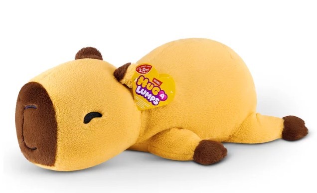 Hug-A-Lumps Large Weighted Plush 2kg, Capybara NB: minor tear, not in origi