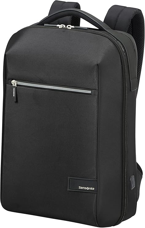 Samsonite Lite-Point Backpack 43cm, Black. NB: no box, damaged zipper (see