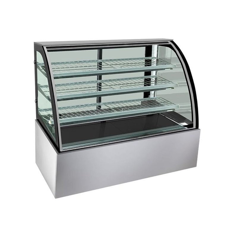 Curved Glass Cold Deli Showcase