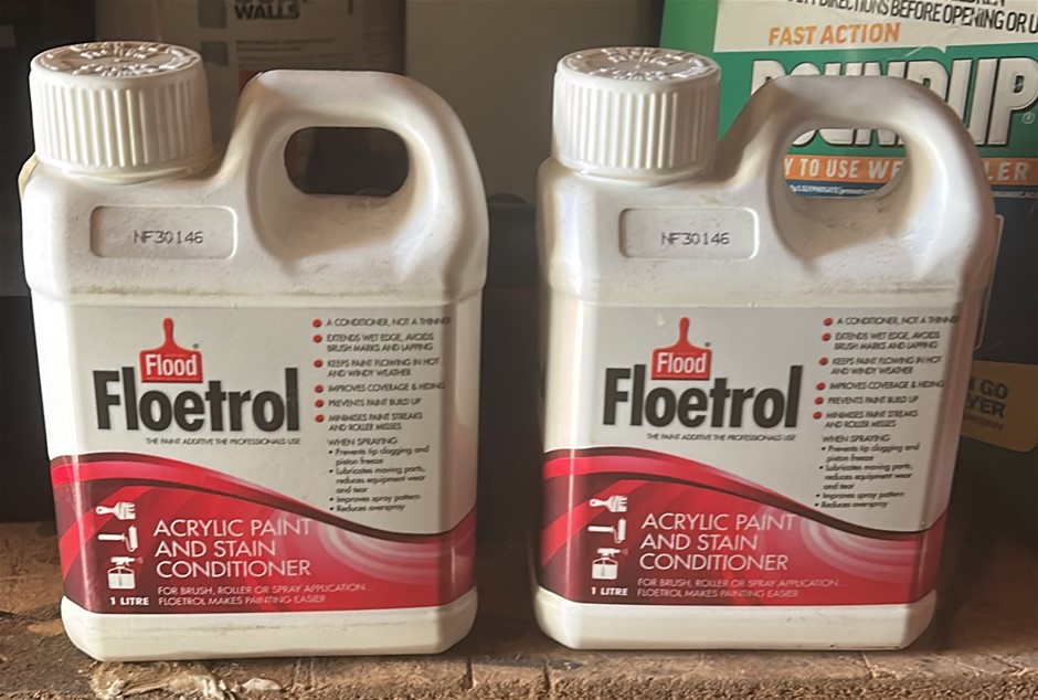 2x FLOETROL Acrylic Paint & Stain Conditioner