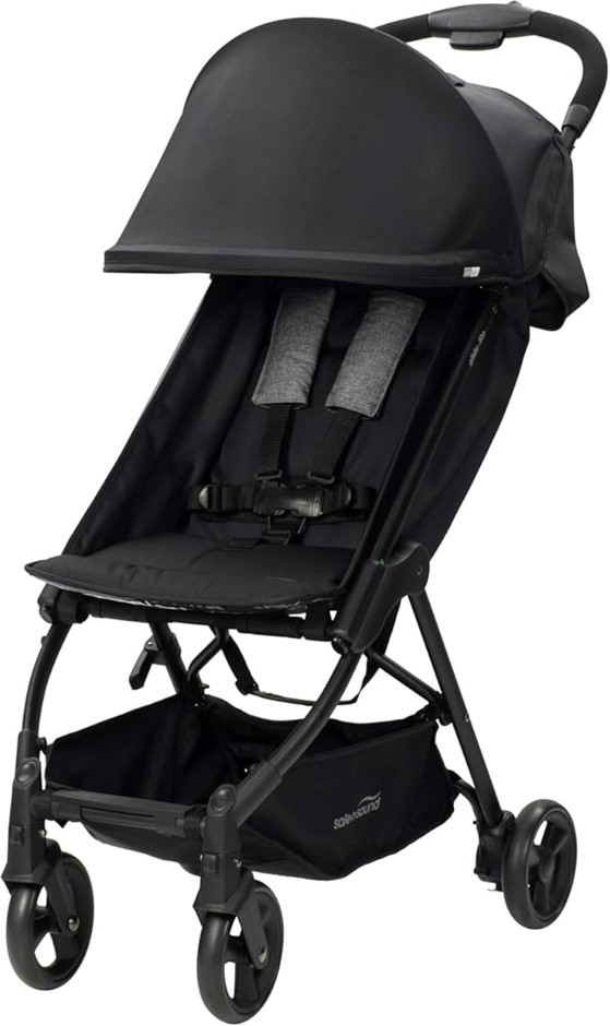 SAFE-N-SOUND Glide Lite Stroller, Compact, Lightweight Self Standing Fold w
