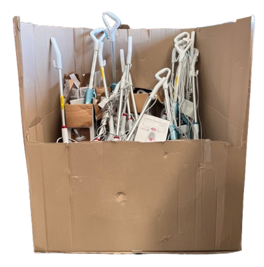 21 x Assorted BLACK+DECKER Steam Mops.