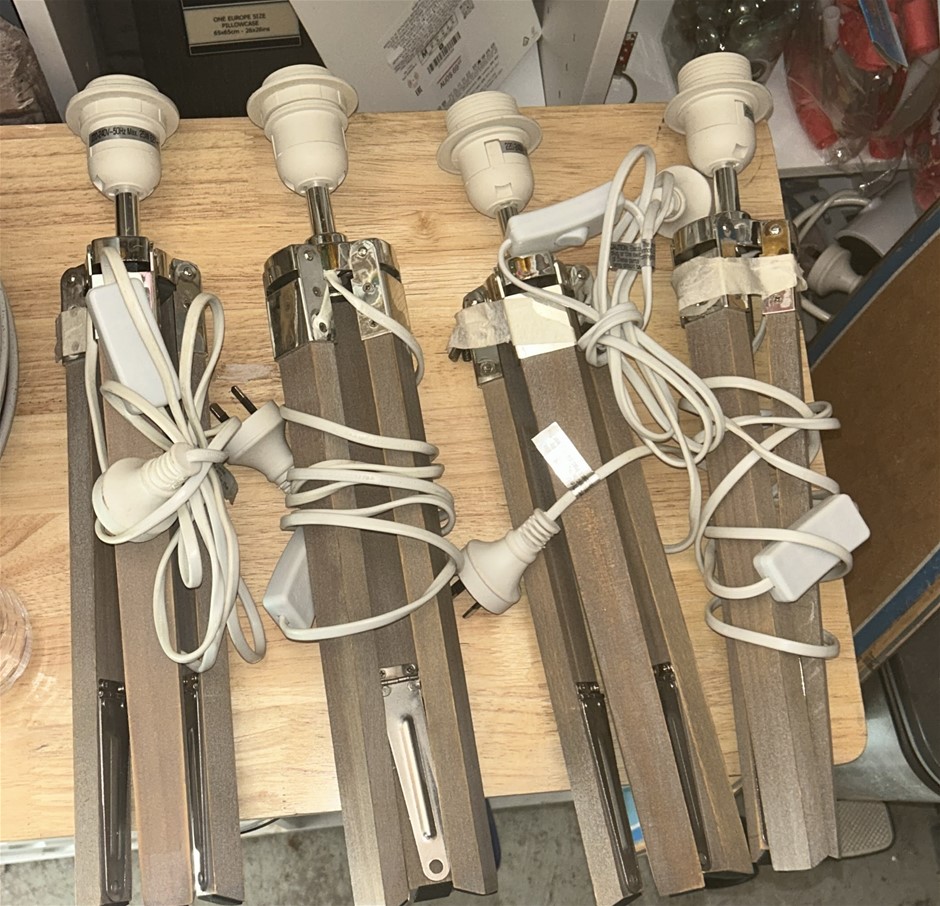 4x Vintage Lamps