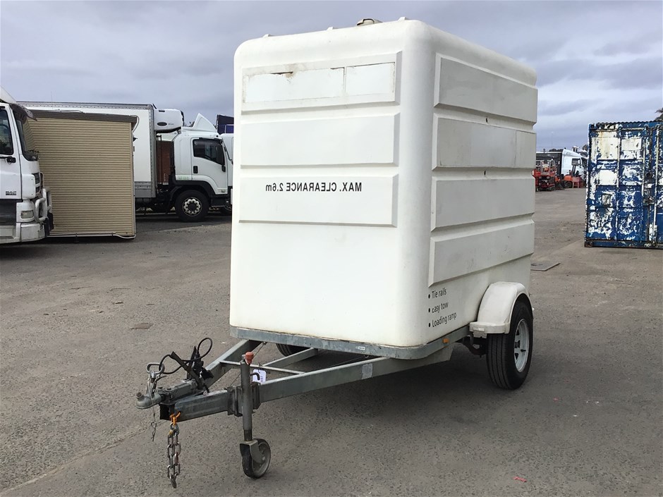 2014 AD Engineering 8x5 Enclosed Trailer