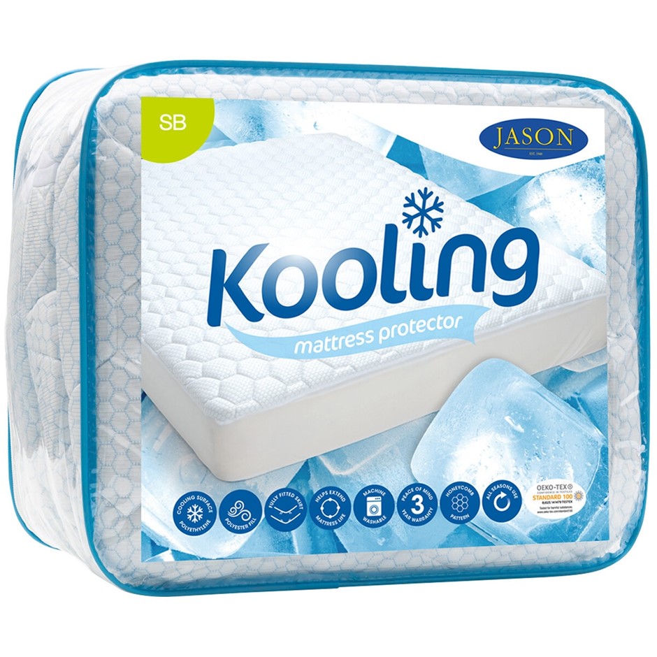 JASON Kooling Single Mattress Protector.