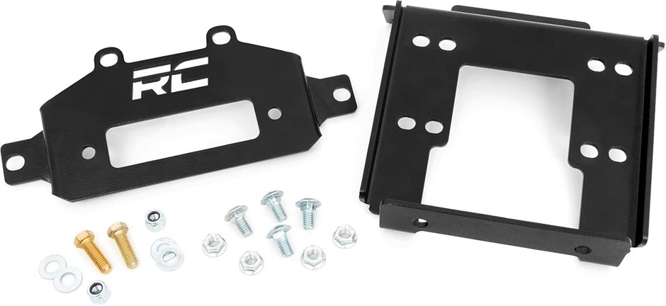 ROUGH COUNTRY Winch Mounting Plate for 2014-2022 Polaris RZR XP 1000-93042,