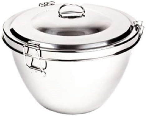 DAILY BAKE Stainless Steel Pudding Steamer 2L. NB: Minor use.