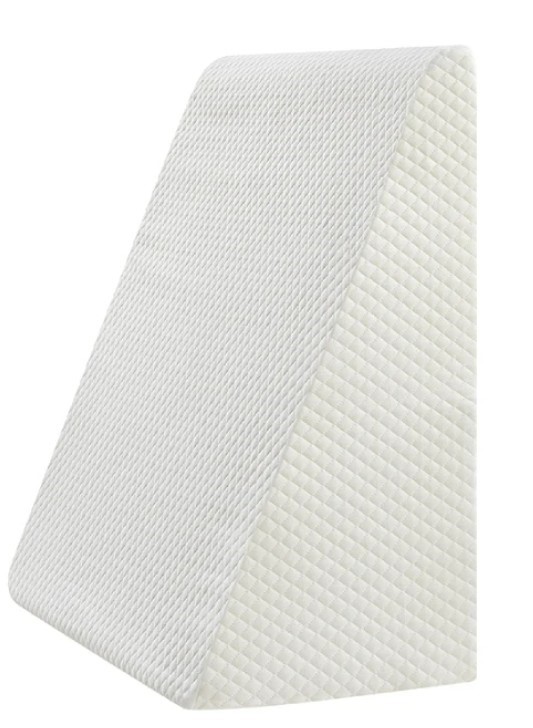 OVELA Wedge Pillow. NB: Slightly damaged packaging.