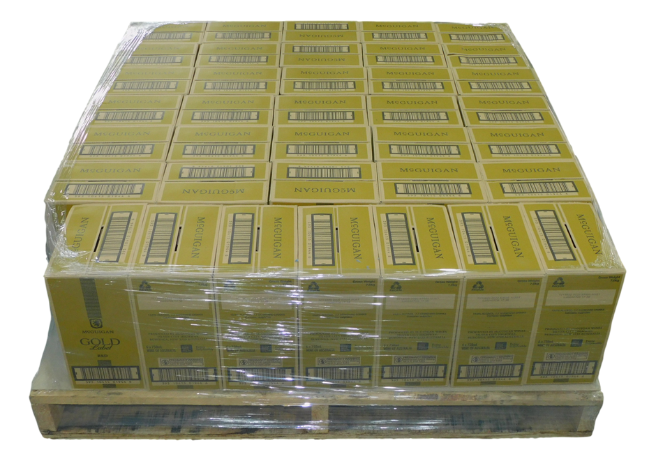 NSW P/UP ONLY - Plt of 37x Ctns - McGuigan Gold Red 2022 (6x 750mL) SA