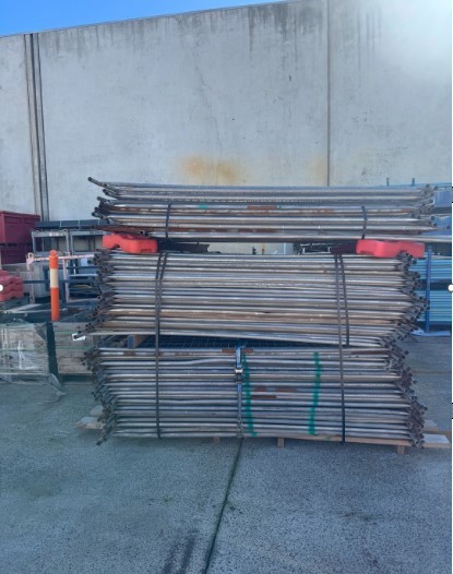 <p>Temporary Fencing & Support Framework</p>