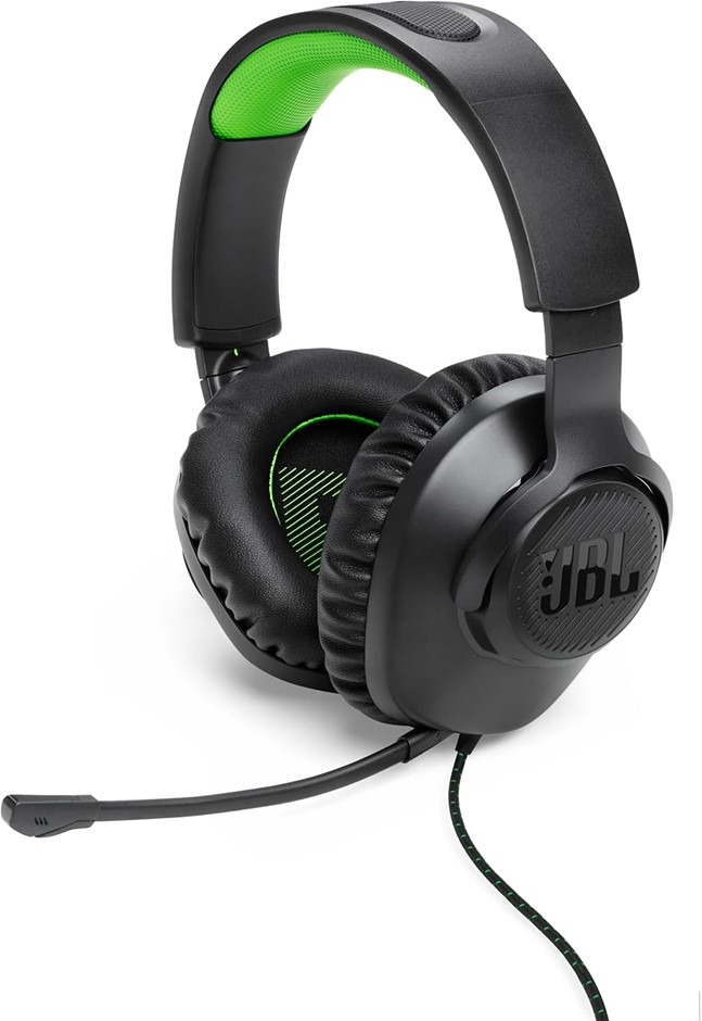 JBL Quantum 100X Xbox Version Headset, Black Green.