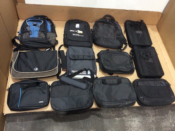 Dell Mixed Brand and Model Backpack/Laptop Bags (Lot of 12)
