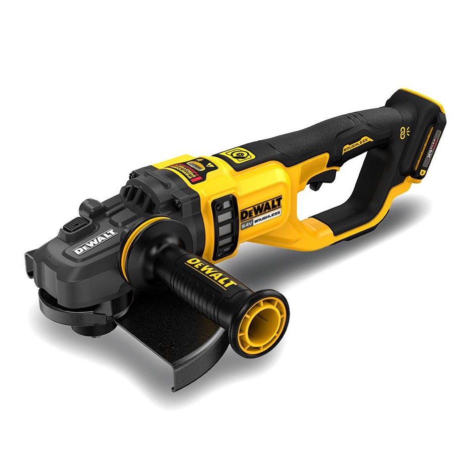 DeWALT 54V FlexVolt XR Li-ion Cordless Brushless 230mm (9") Angle Grinder -