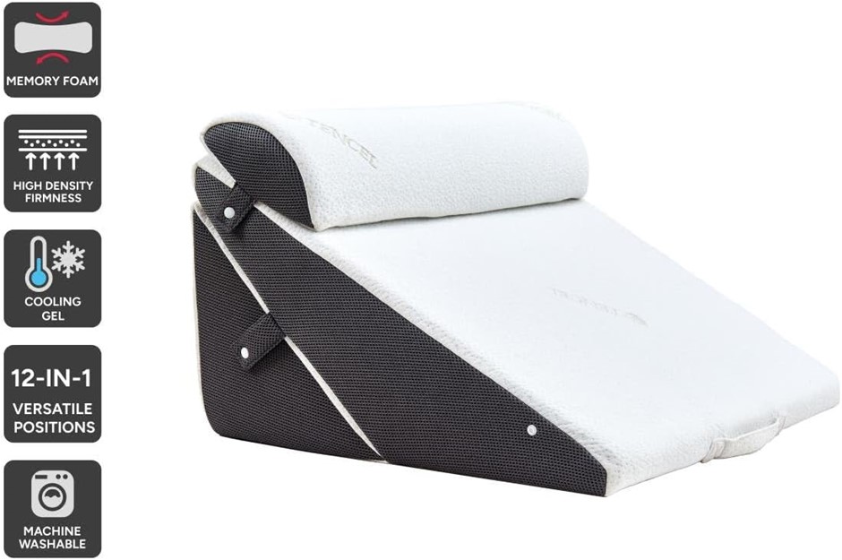 OVELA 3 Piece Wedge Memory Foam Pillow