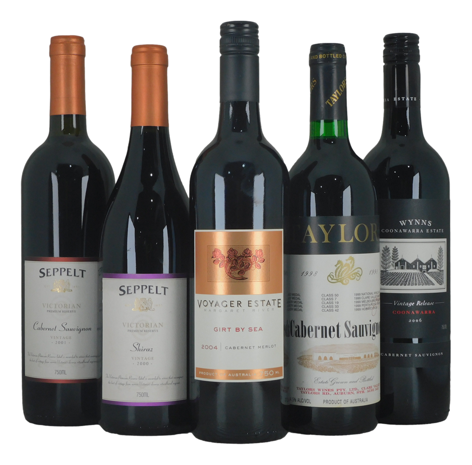 Australian Red Wine Pack (5x 750mL)
