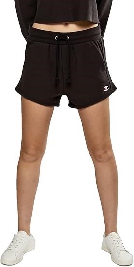 CHAMPION Women's Reverse Weave Short, Medium, Black, CW3QN. RRP: $60. Buye