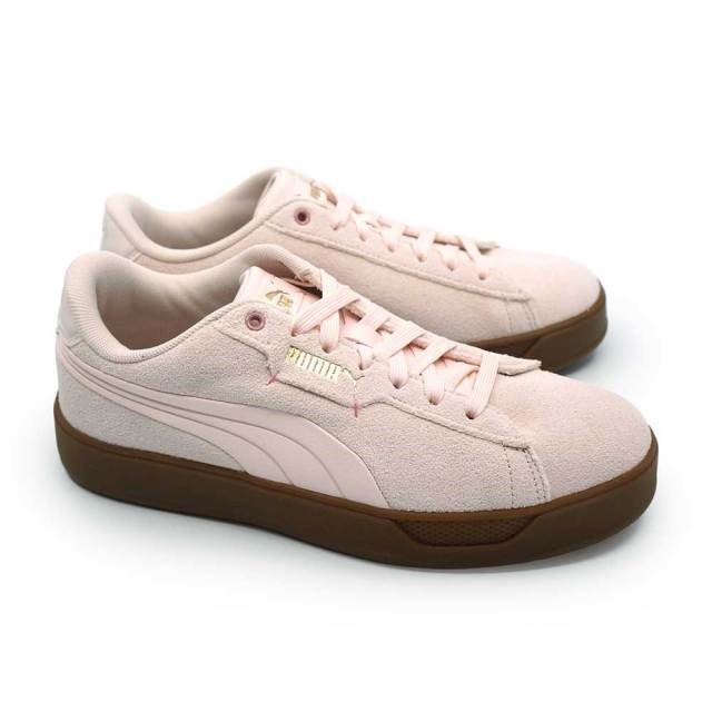 PUMA Women's Smash Belle SD Shoes, Size US8, Jasmine Flower/Gold Gum (03),