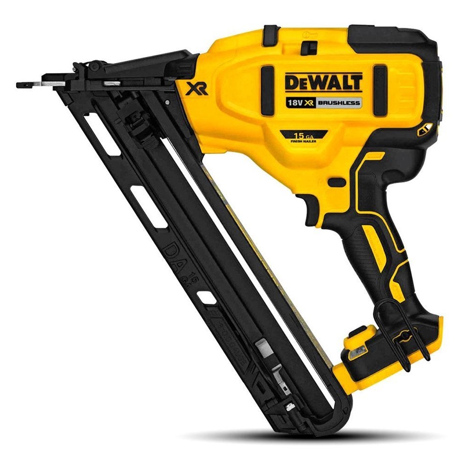DeWALT 18V XR Li-ion Cordless Brushless 15GA DA Bradder Finish Nailer - Ski