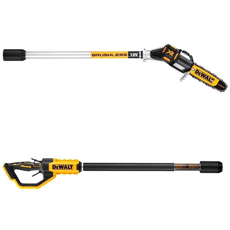 DeWALT 18V XR 5.0Ah Li-ion Cordless Brushless 200mm (7-3/4") Pole Saw - Ski