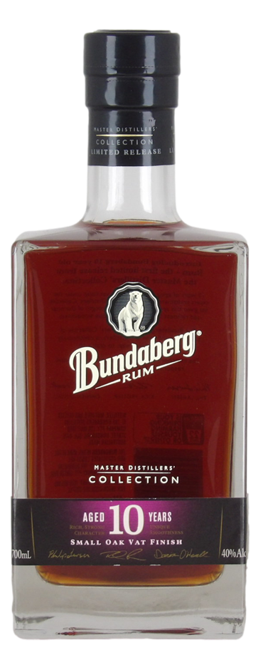 Bundaberg Rum Master Distillers 10YO 1st Release Bottle No.1262 (1x 700mL)