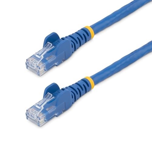 STARTECH 7 ft. CAT6 Ethernet Cable - 10 Pack - ETL Verified - Blue CAT6 Pat