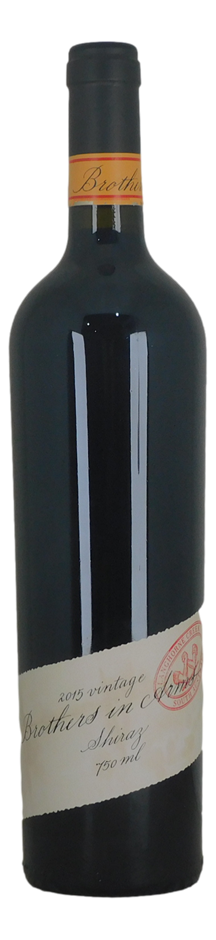 Brothers In Arms Shiraz 2015 (5x 750mL), SA.