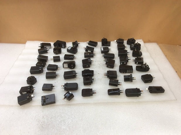 Mix Brand and Model Wall Chargers/Power Adapters (Lot of 50)
