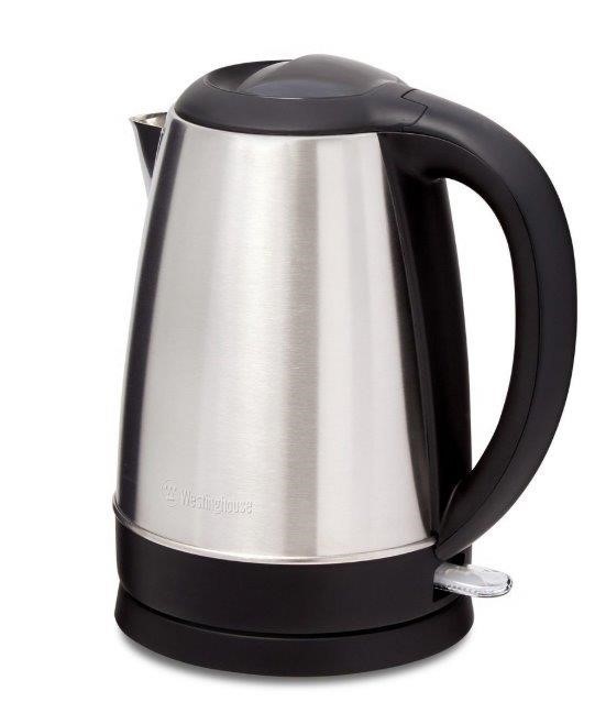 WESTINGHOUSE Stainless Steel Kettle, 1.7 Liter Capacity. NB: no box.