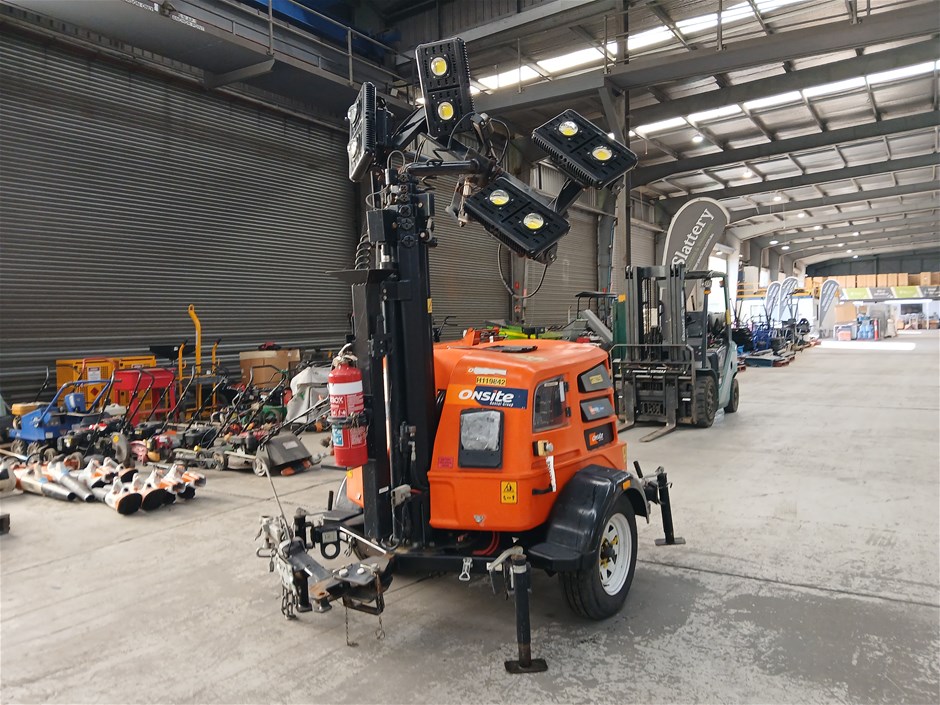 2022 JLG Metro-LED Lighting Tower - 1,200w - LED DC - Milperra